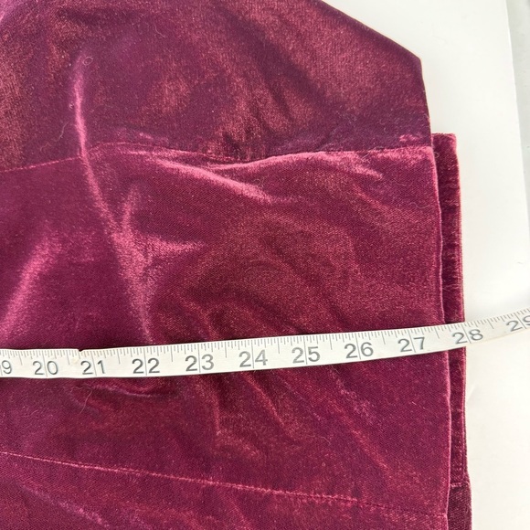 Ralph Lauren Velvet Blazer 2 Chianti Double Breasted Button Jacket Womens NWT - Picture 10 of 13